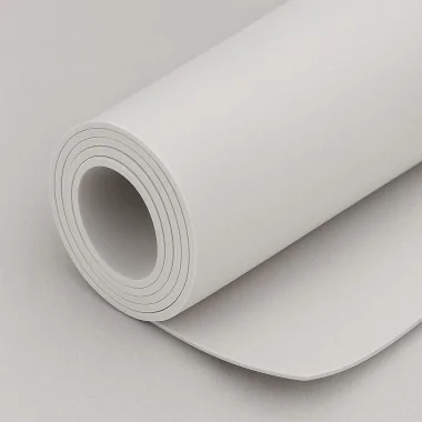 Gomma EVA / crepla / fommy  a metraggio   Panna - altezza rotolo 100 cm