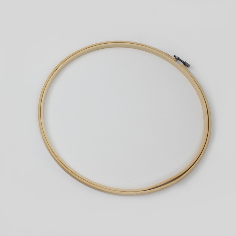Cerc de brodat din bambus - diametru 30,5 cm