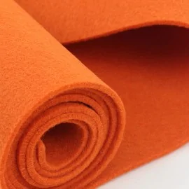 Rotolo feltro arancio h140 cm x 5 mt|IDEEINFELTRO.COM
