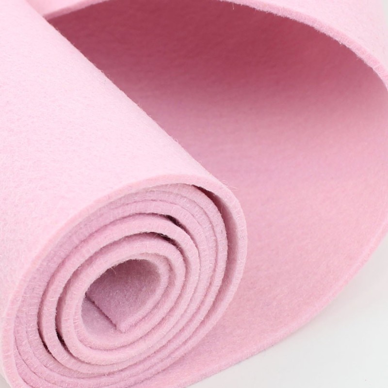 Online Verkoop Baby Roze Vilt Rol 140 cm x 5 m x 3,5 mm