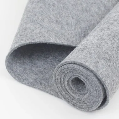 Sale on line felt light grey 50X140 cm