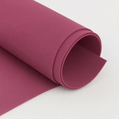EVA-schuim / crepla / schuimend / mosgummi / vel 50x50 cm - bordeaux