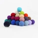 Felt balls