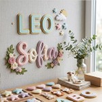 Palabras decorativas y nombres